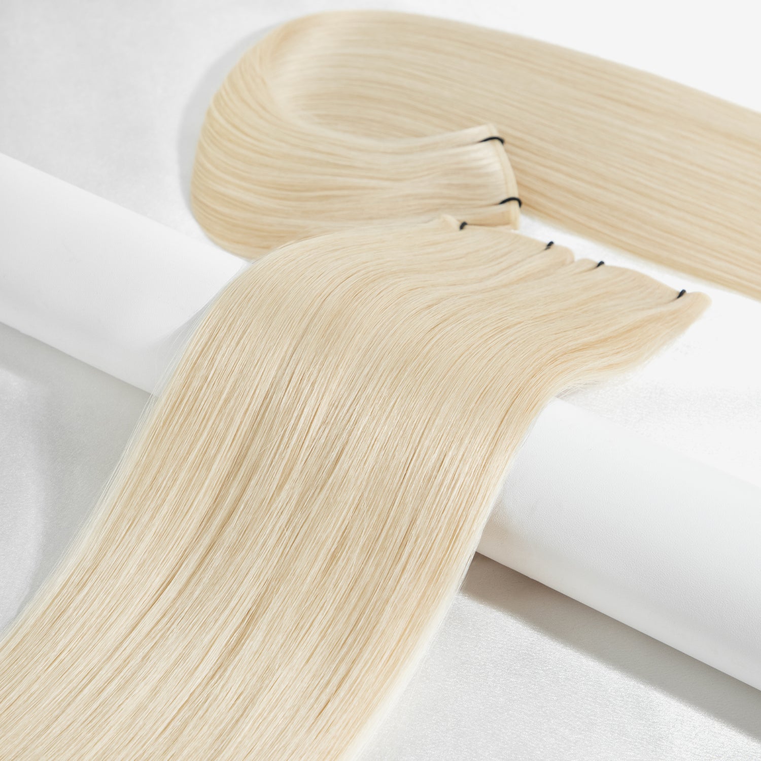 Warm Blonde Weft Hair Extensions