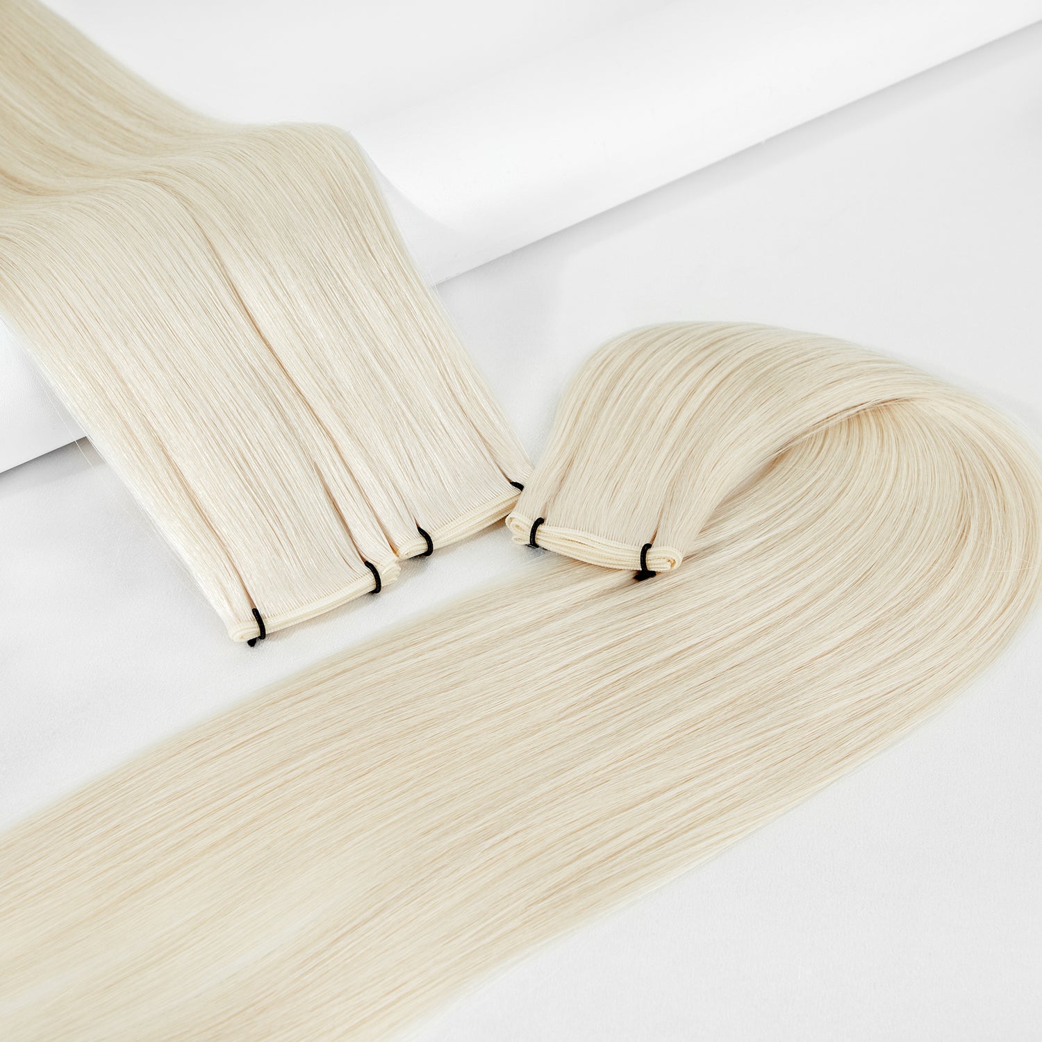 Light Blonde Weft Hair Extensions