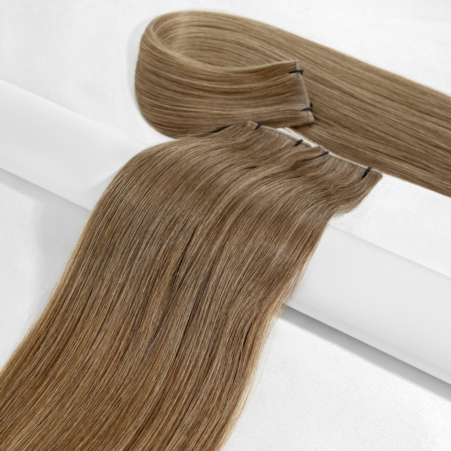 Cool Coffee Weft Hair Extensions