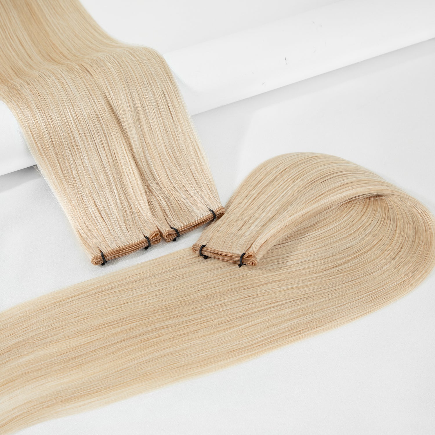 French Vanilla Weft Hair Extensions