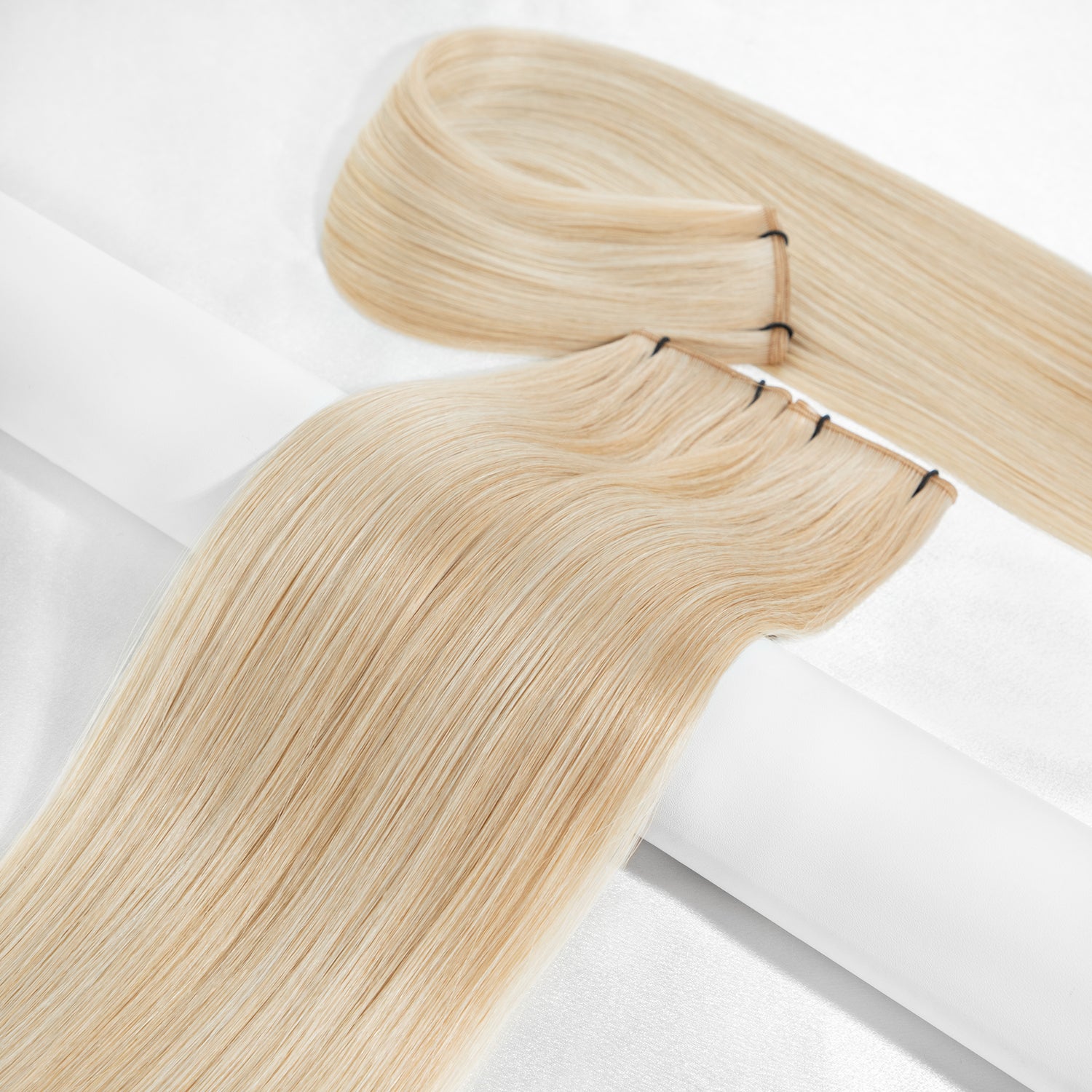 French Vanilla Weft Hair Extensions