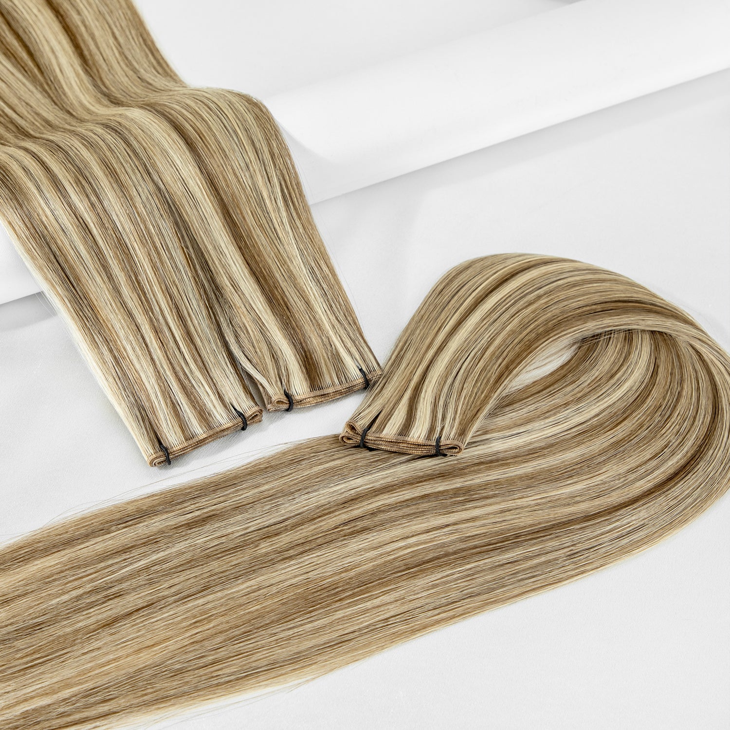Coffee Cream Weft Hair Extensions