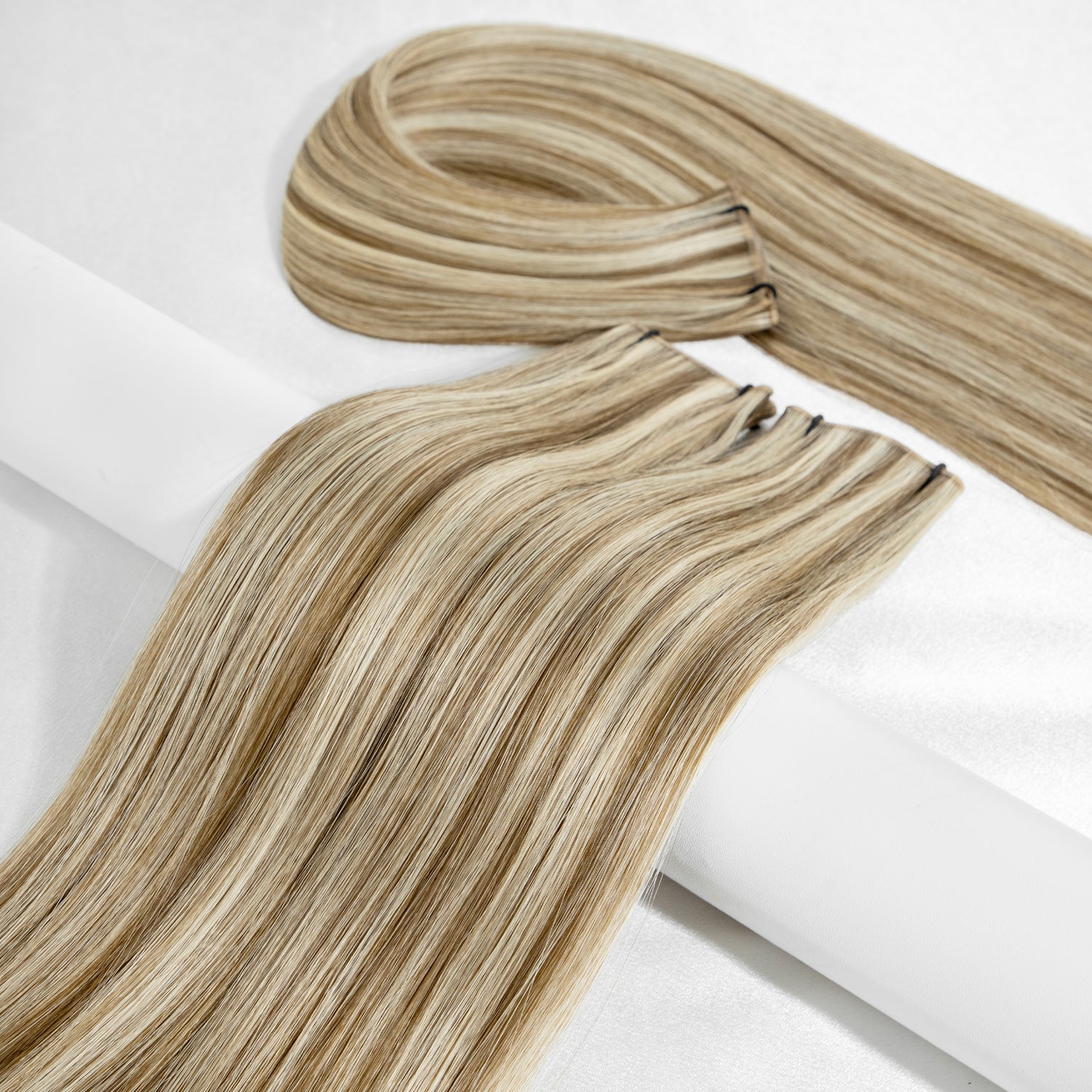 Coffee Cream Weft Hair Extensions