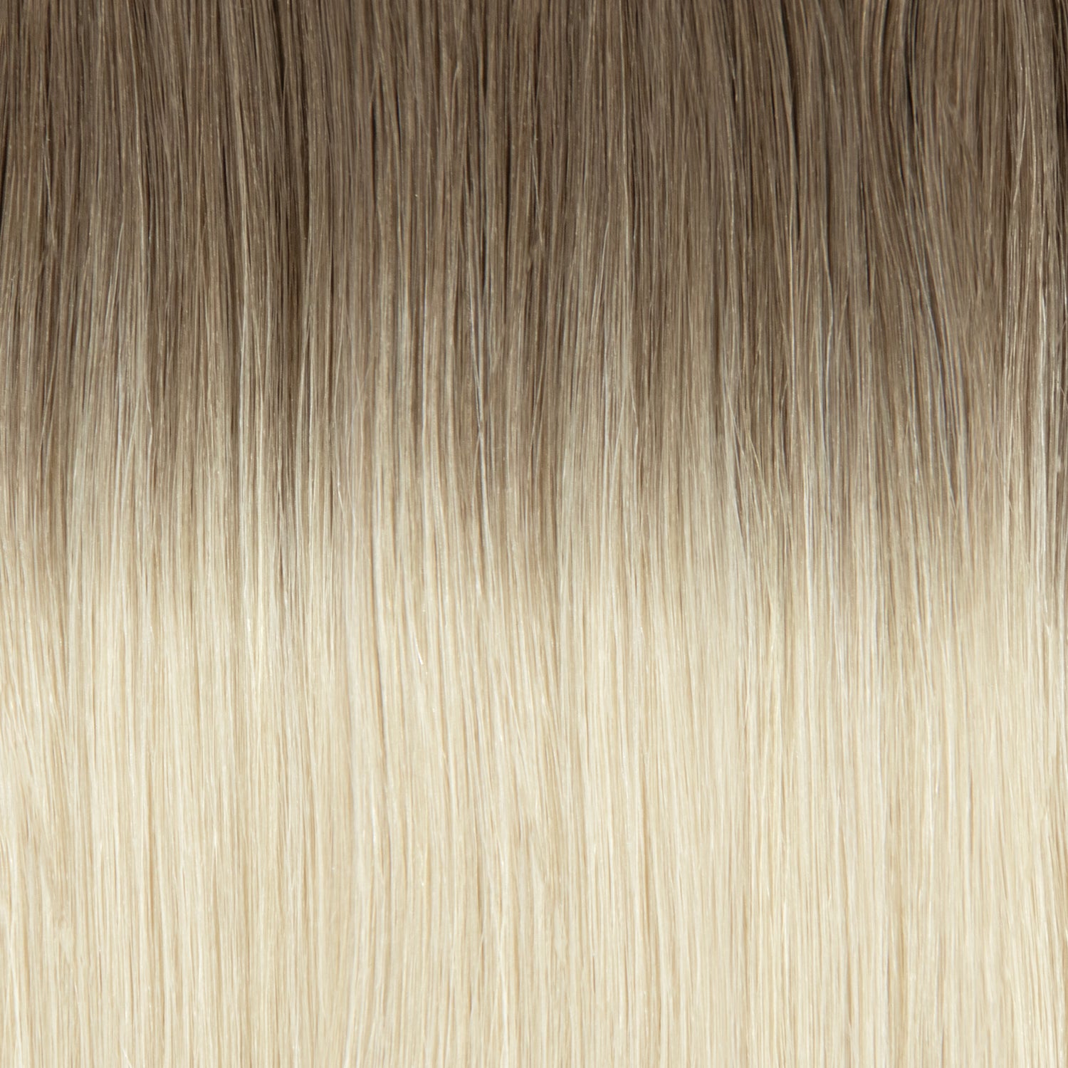 Ombre Light Blonde Weft Hair Extensions