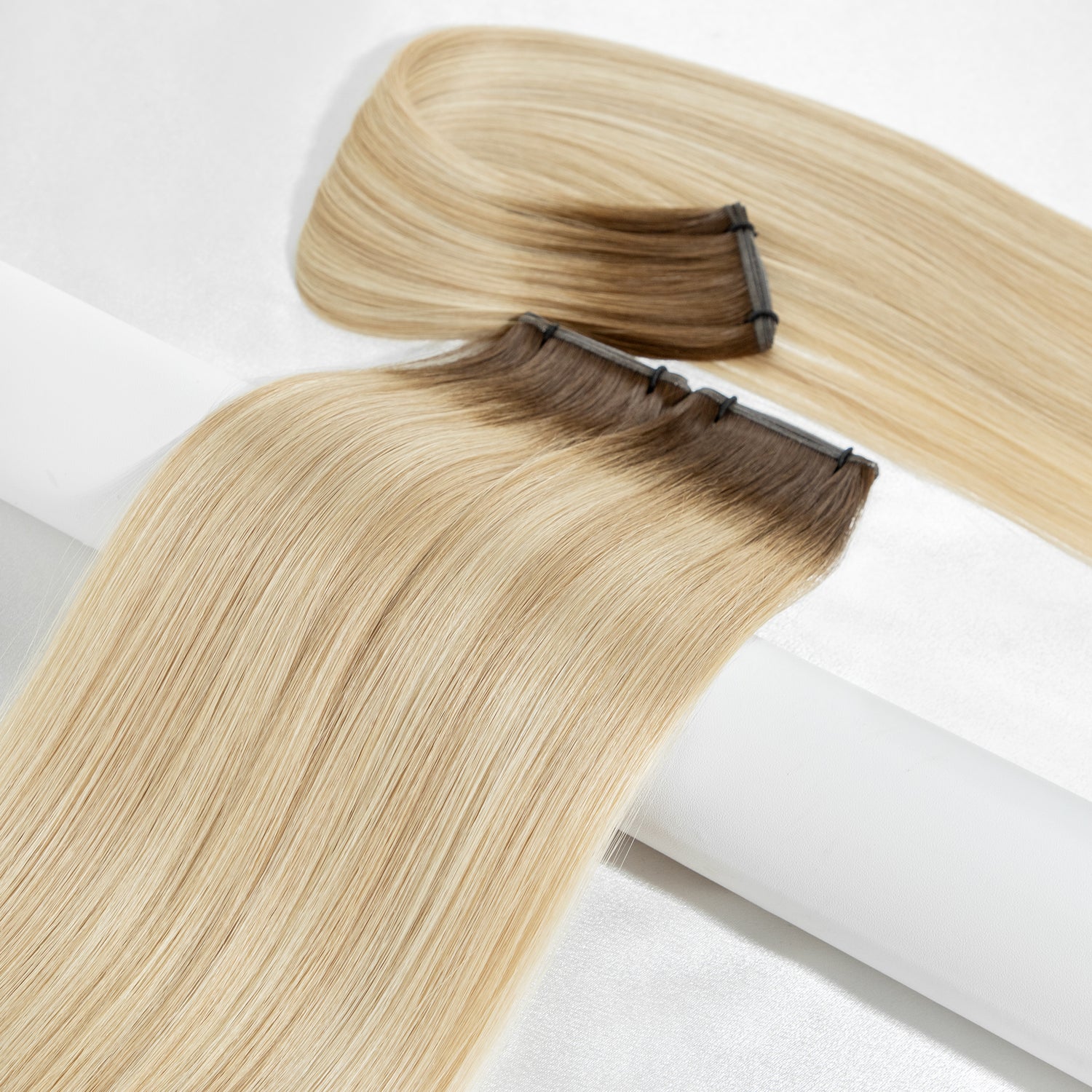 Ombre Creme Caramel Weft Hair Extensions